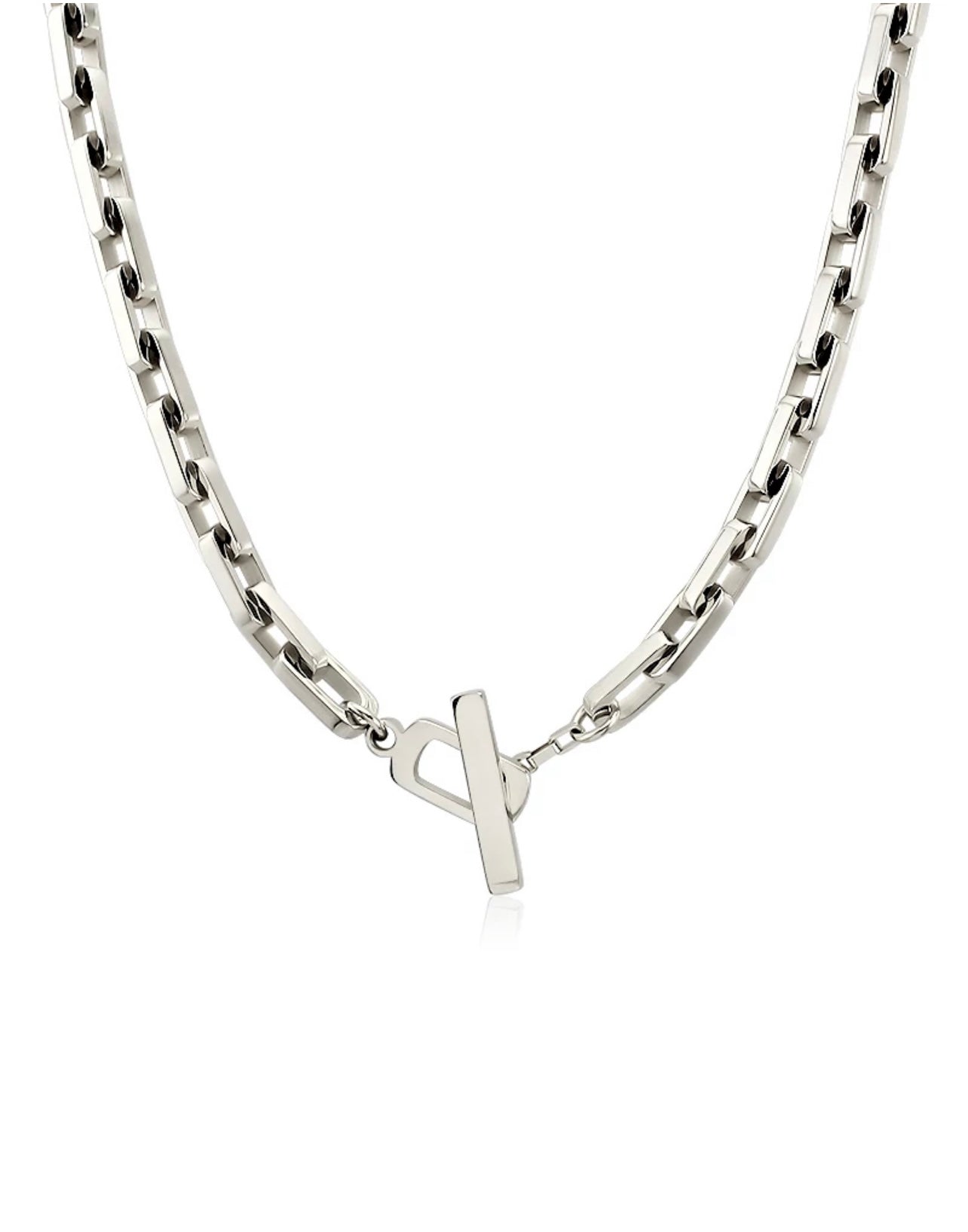 T BUCKLE NECKLACE