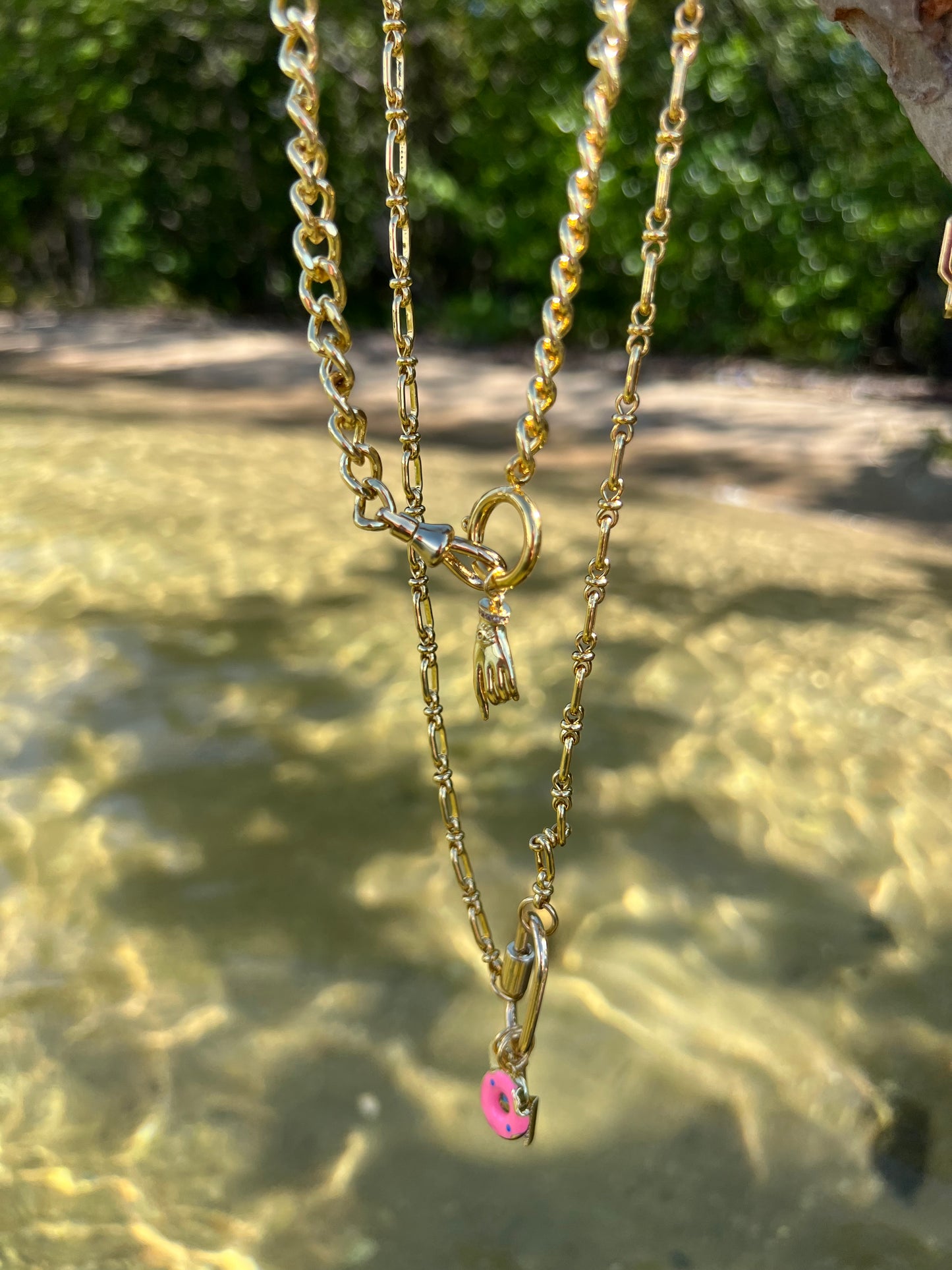 LONG CHARM NECKLACE