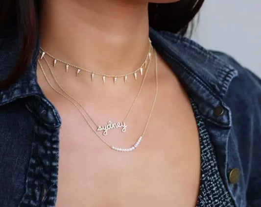 SPIKE CZ CHOKER