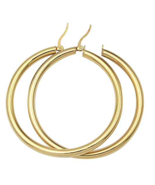 LARGE CLASSIC HOOPS
