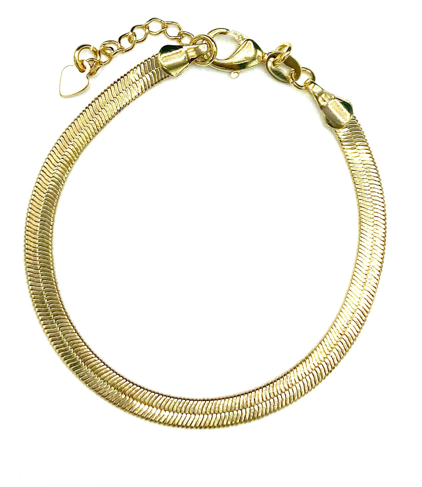 Thin Herringbone Bracelet