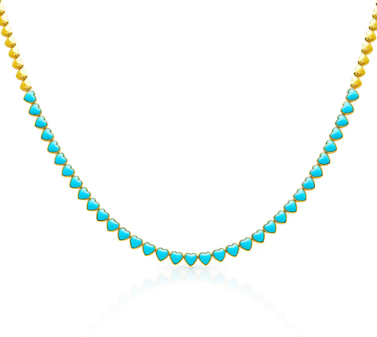 HEART TURQUOISE NECKLACE