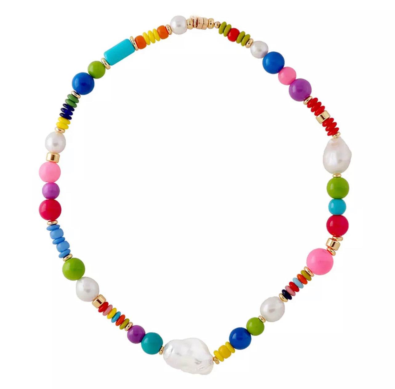 MIAMI PEARL BEADED NECKLACE